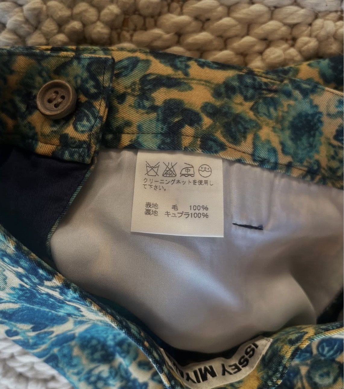 Issey Miyake Issey Miyake lightweight mens floral print wide leg pants Size US 28 / EU 44 - 5 Thumbnail