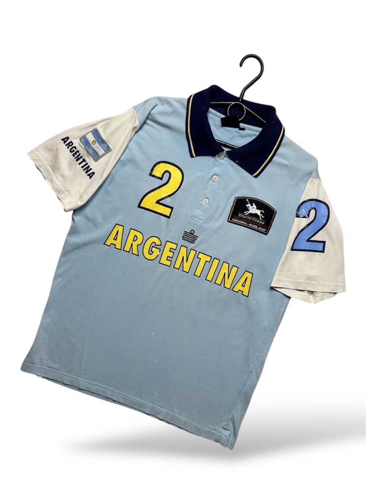 Other Vintage Polo soccer team club Argentina big logo size L rare Size US L / EU 52-54 / 3 - 1 Thumbnail
