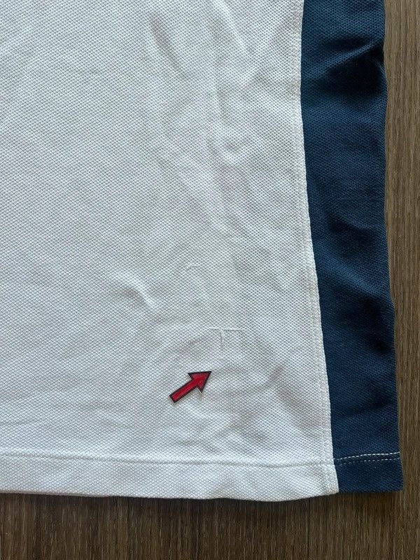 Nike Nike Sz S Tennis Cour 2001 Rare Polo Shirt Navy White Size S / US 4 / IT 40 - 14 Thumbnail