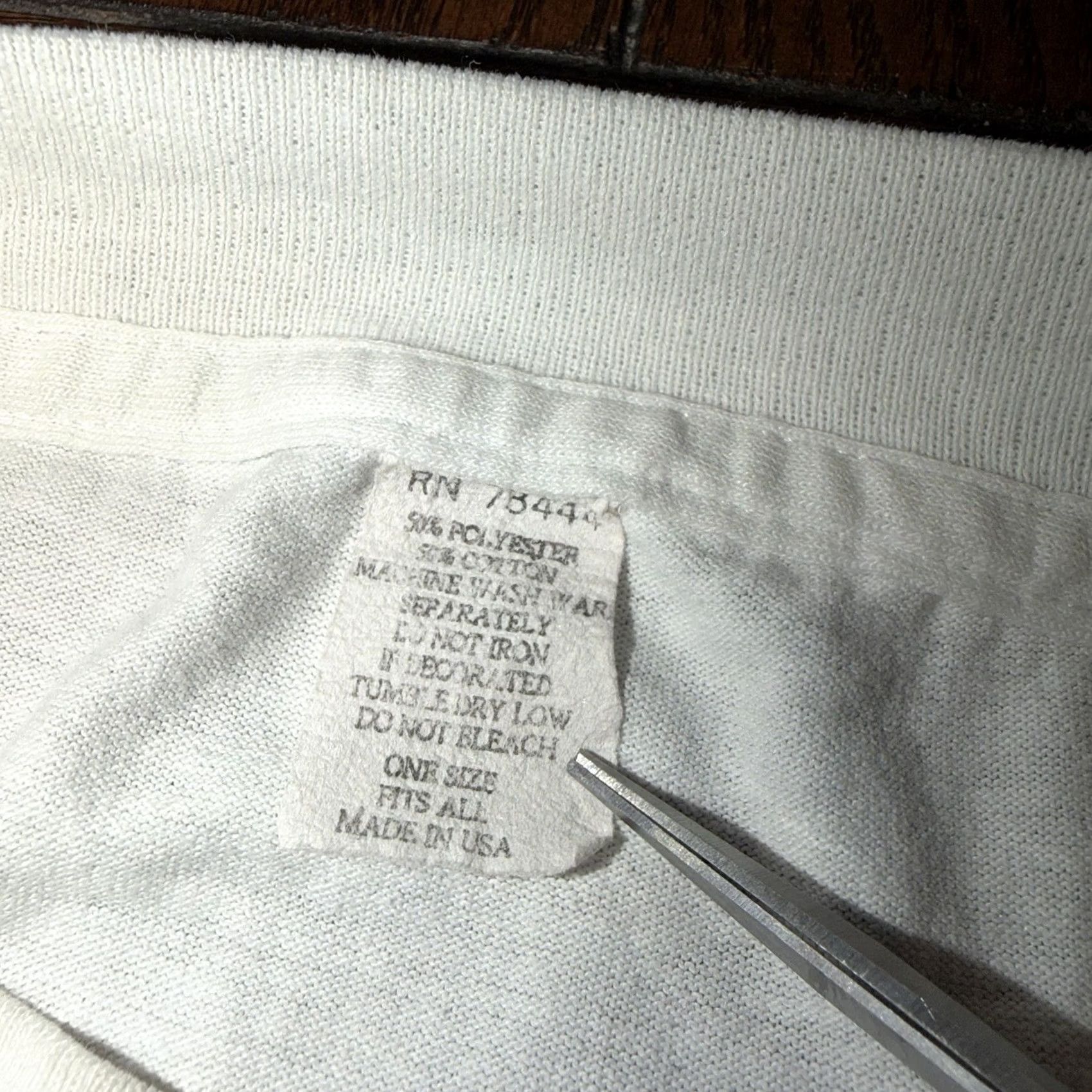 George VINTAGE Where Was George Not At Chappaquiddick Massachusetts T Shirt XL 70’s Mens Graphic Tee Short Sleeve Crew Neck Cotton Whites Kennedy Classic 70s Size US L / EU 52-54 / 3 - 6 Thumbnail