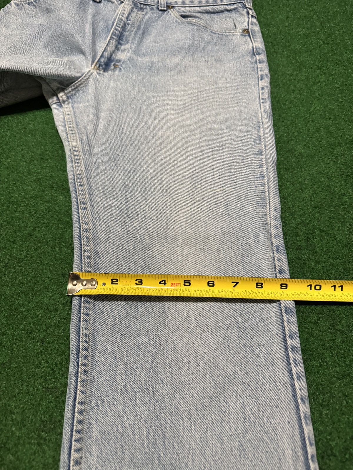 Oshkosh Vintage OshKosh Light Wash 34x28 Talon Straight Denim Jeans Size US 34 / EU 50 - 10 Thumbnail