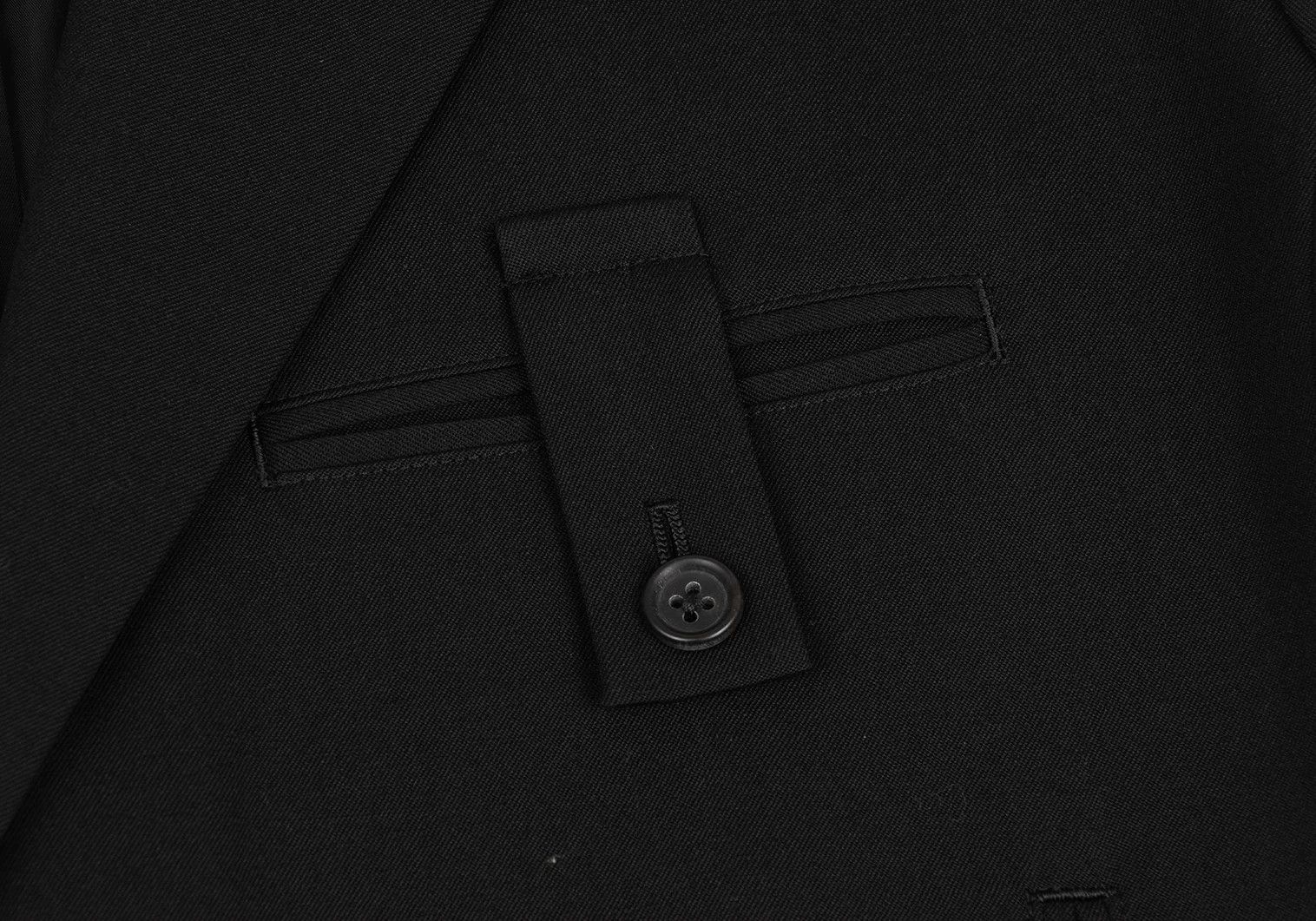 Yohji Yamamoto Yohji Yamamoto Wool Gabardine Pocket Design Jacket Size US M / EU 48-50 / 2 - 5 Thumbnail