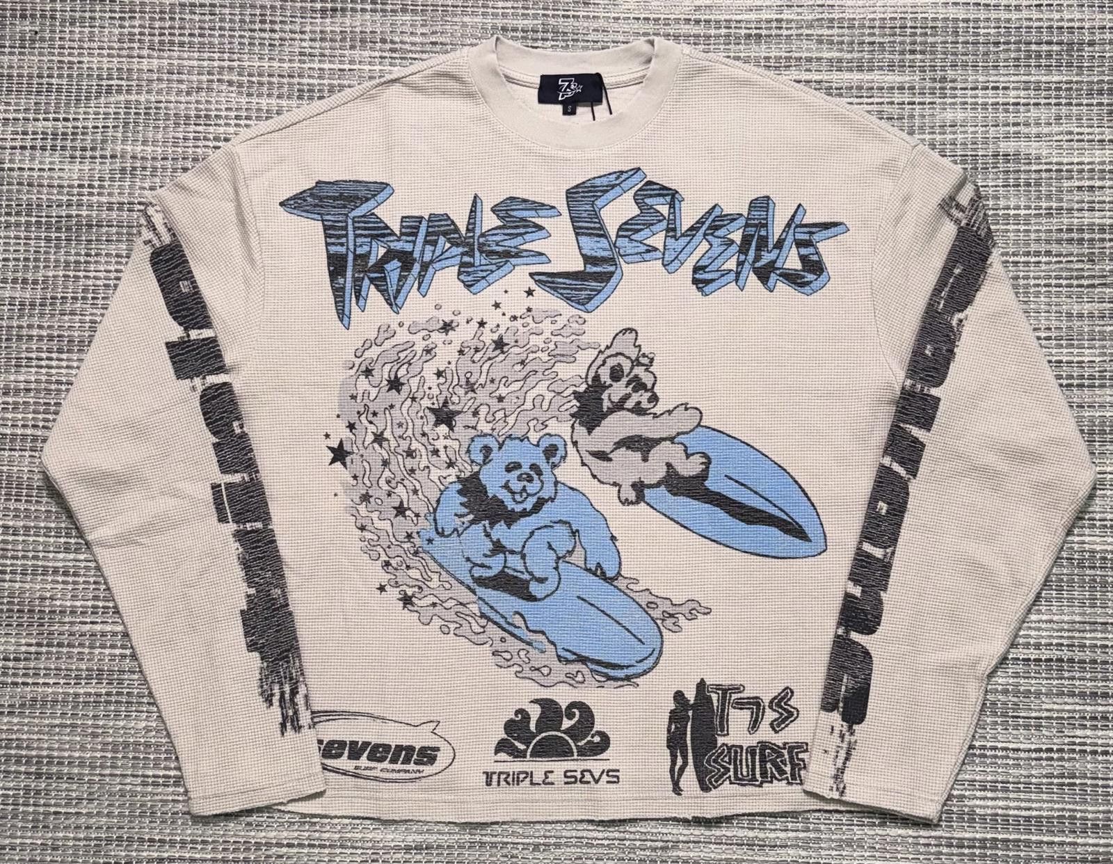 Triple Sevens All Star V2 Cream Waffle Knit