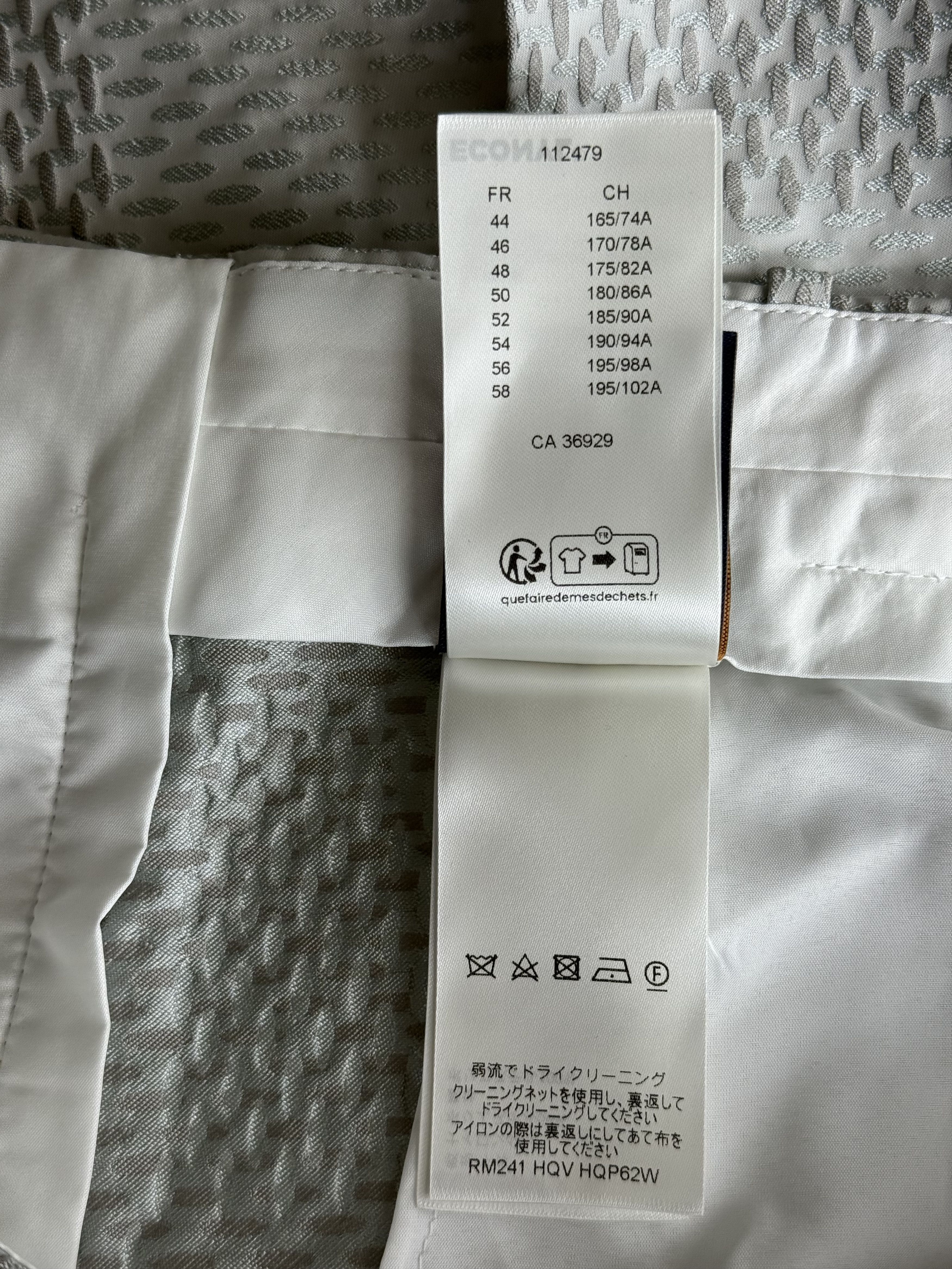Louis Vuitton Louis Vuitton White & Grey Giant Damier Pants Size US 40 / EU 56 - 5 Thumbnail
