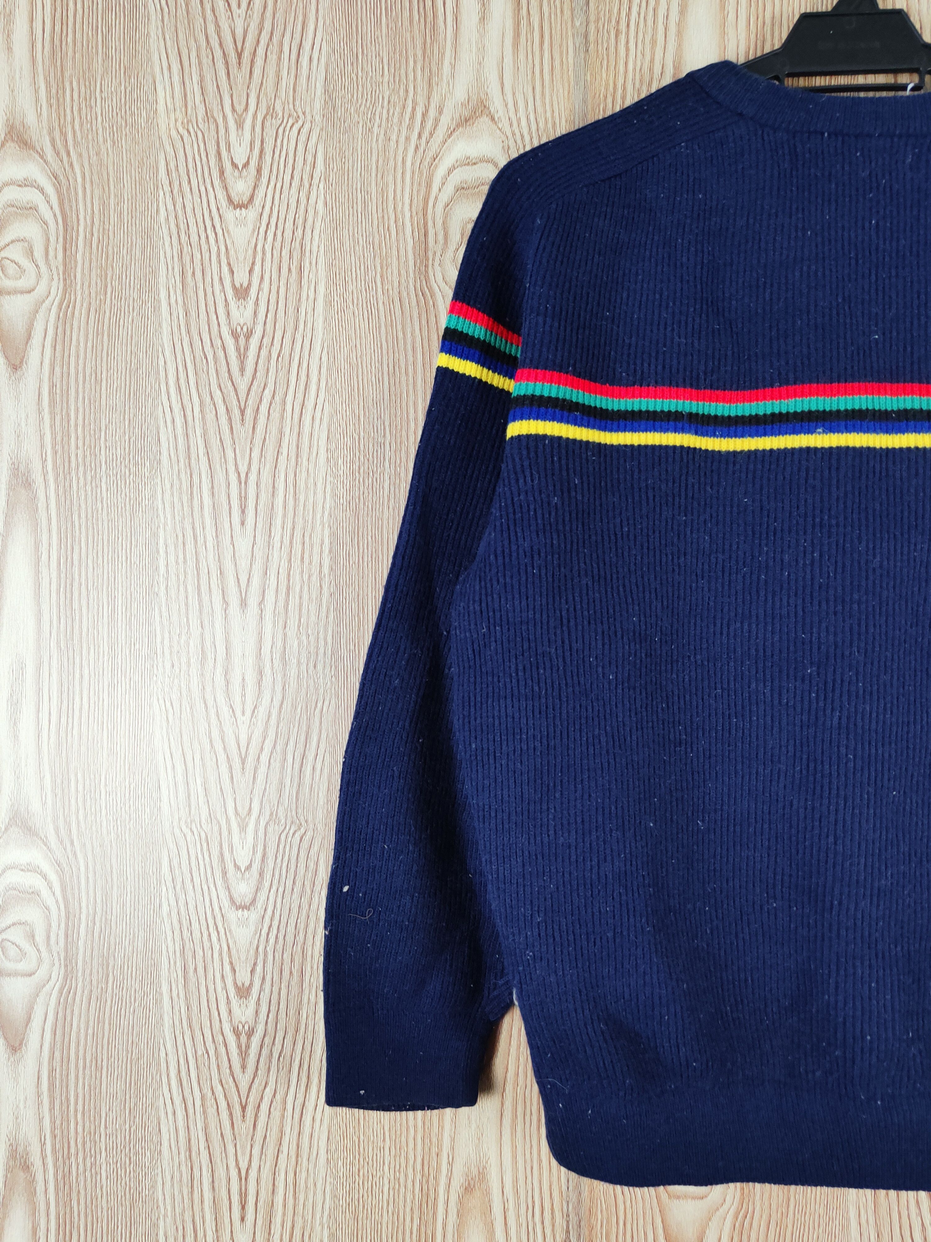 Japanese Brand × Vintage Japanese Brand Navy Knitwear Sweatshirts #W404 Size US L / EU 52-54 / 3 - 8 Thumbnail