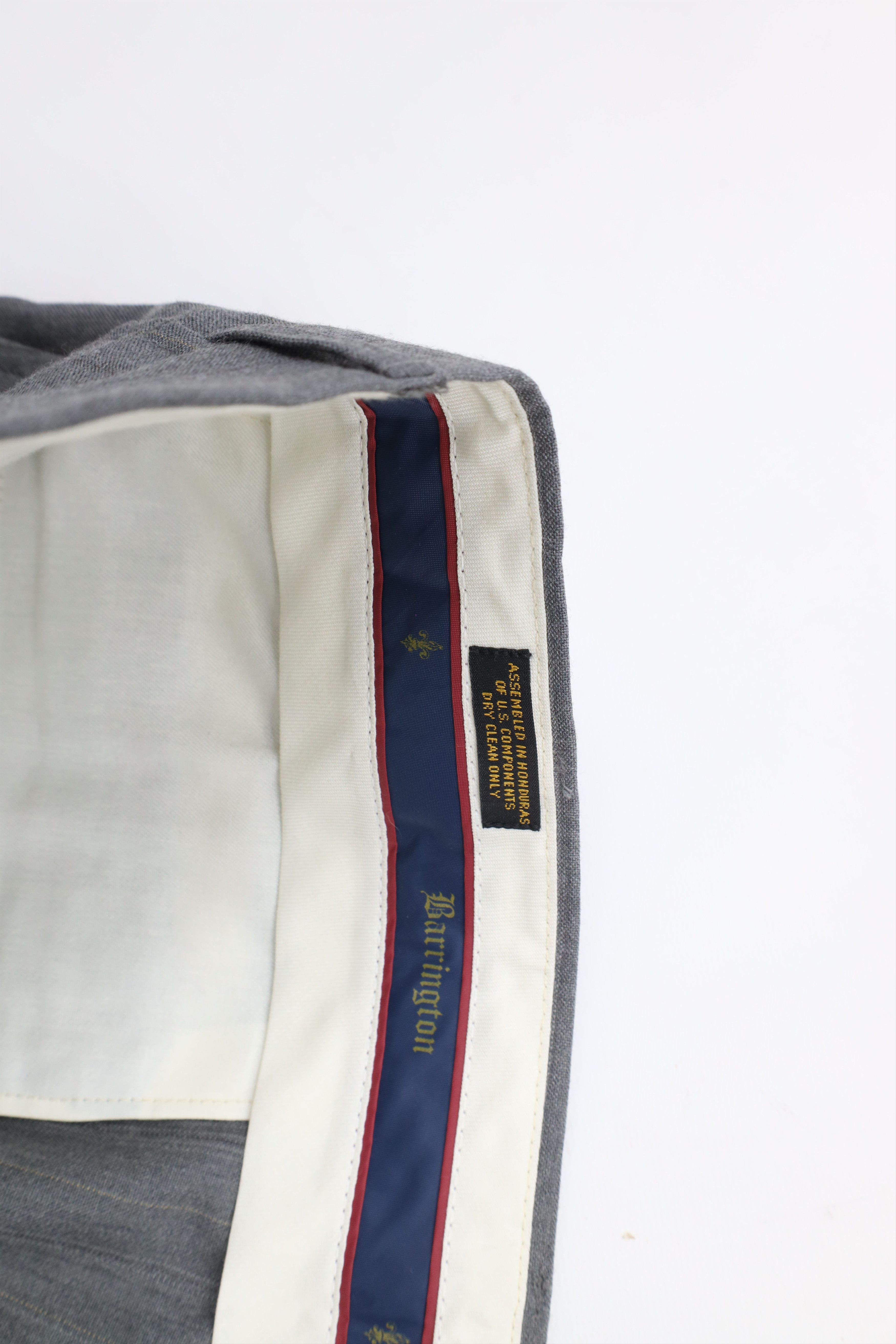 Vintage Vintage 90s Streetwear Pinstriped Wide Leg Chino Pants Size US 38 / EU 54 - 7 Thumbnail