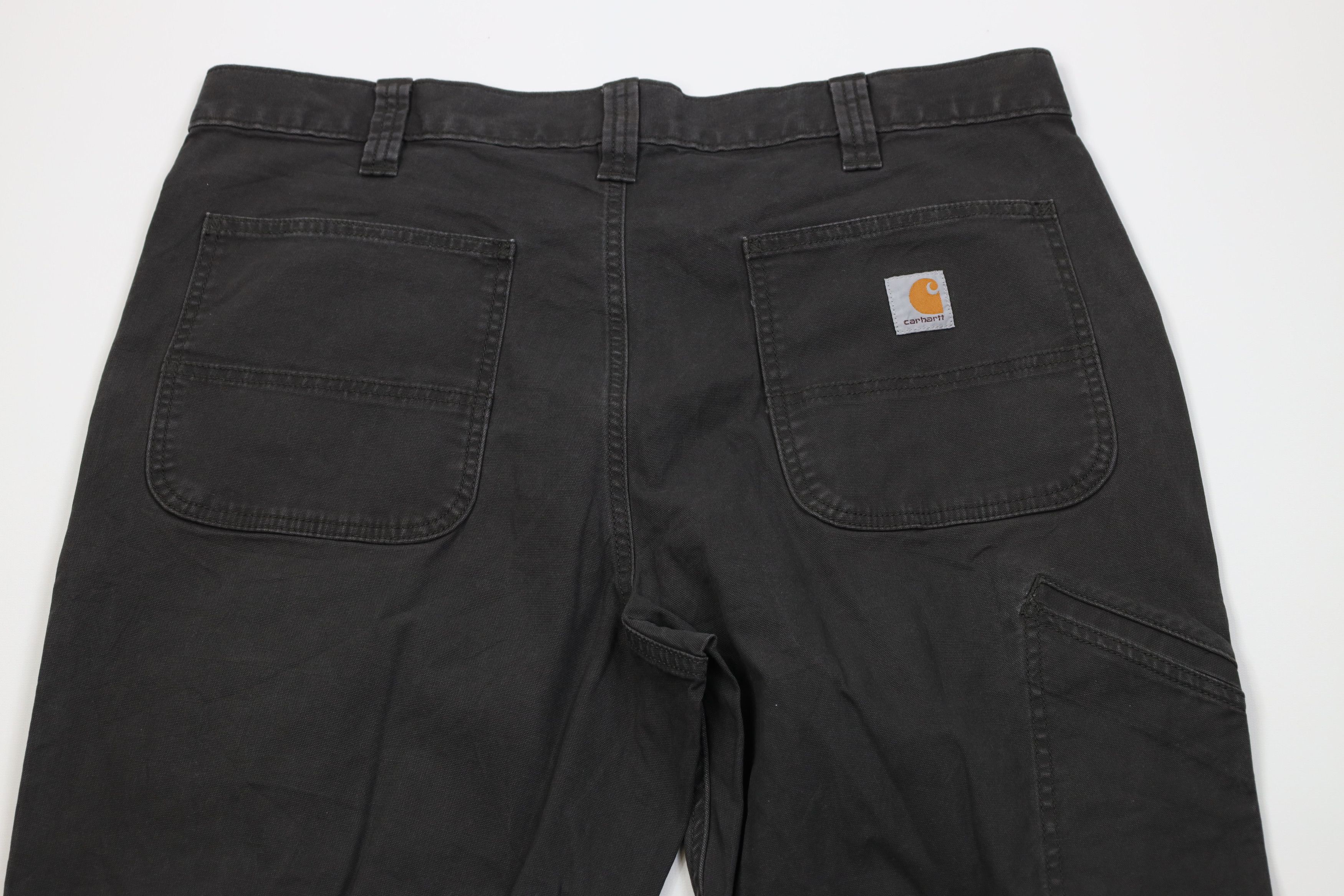 Carhartt Vintage Y2K Carhartt Relaxed Wide Leg Dungaree Pants Gray Size US 38 / EU 54 - 9 Thumbnail