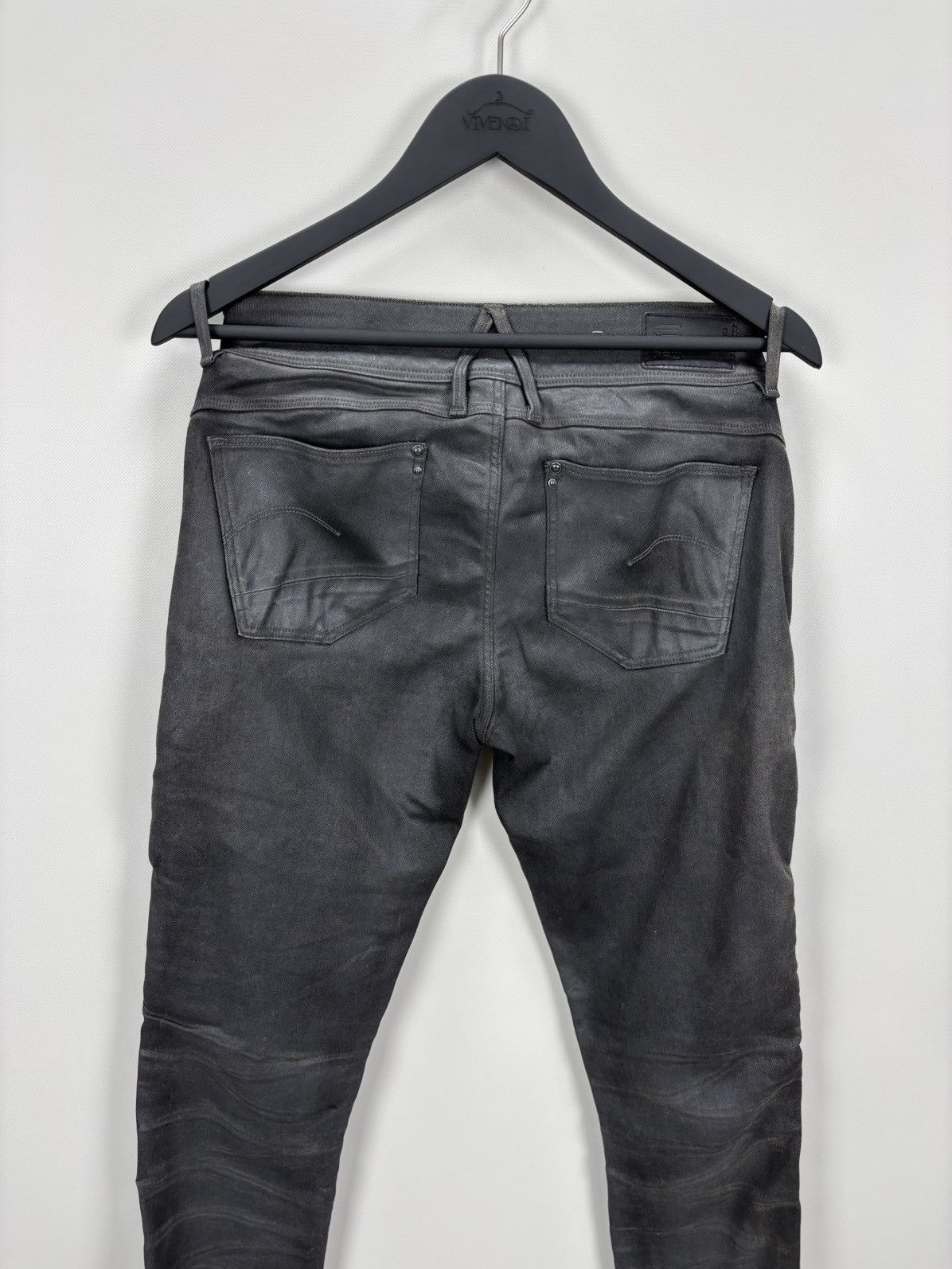 G-Star Womens jeans Y2k G Star Raw Size 29 Color Black Size 24" / US 00 / IT 34 - 10 Thumbnail