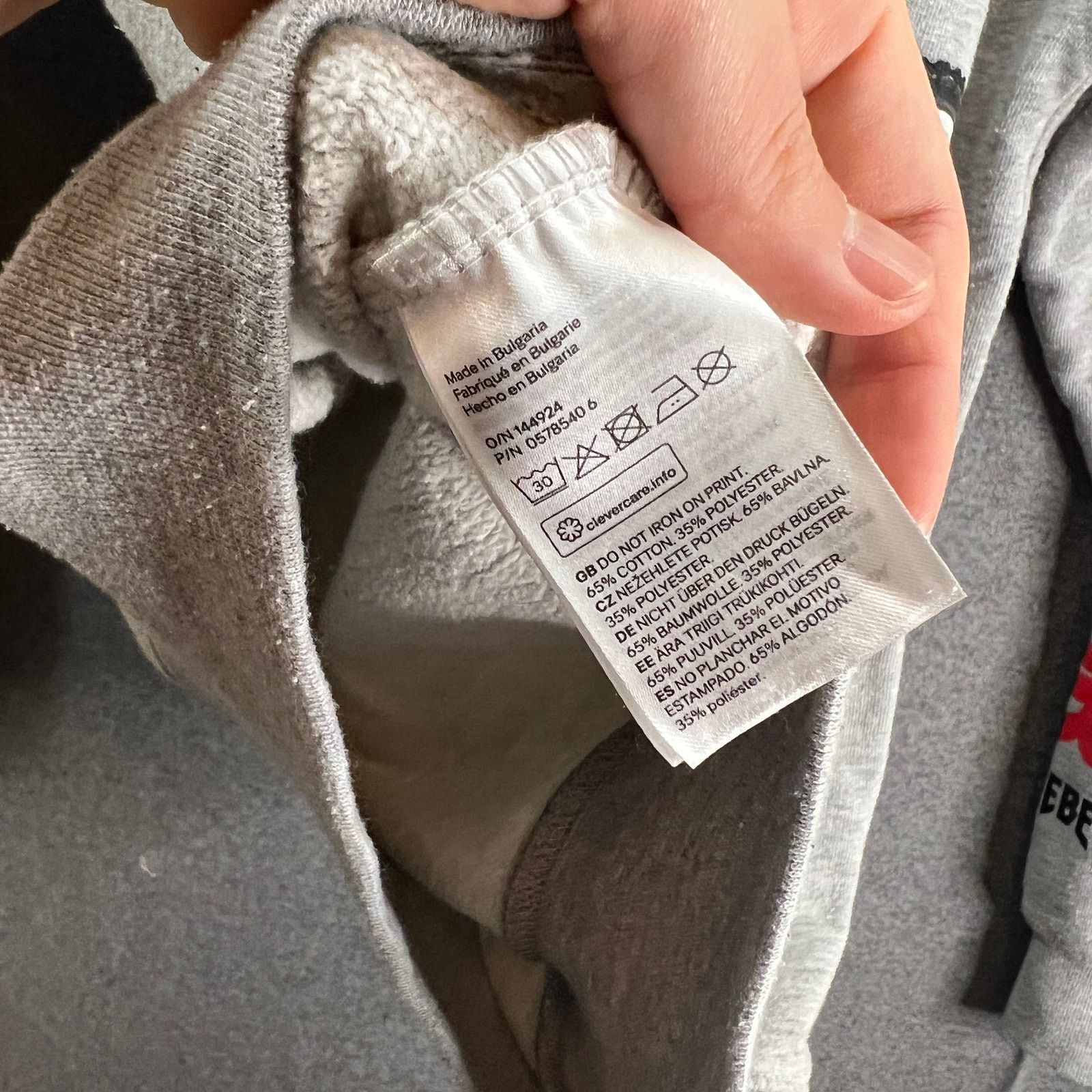 Other Justin Bieber Hoodie Jacket Adult XS Gray Pullover Size US XS / EU 42 / 0 - 12 Thumbnail