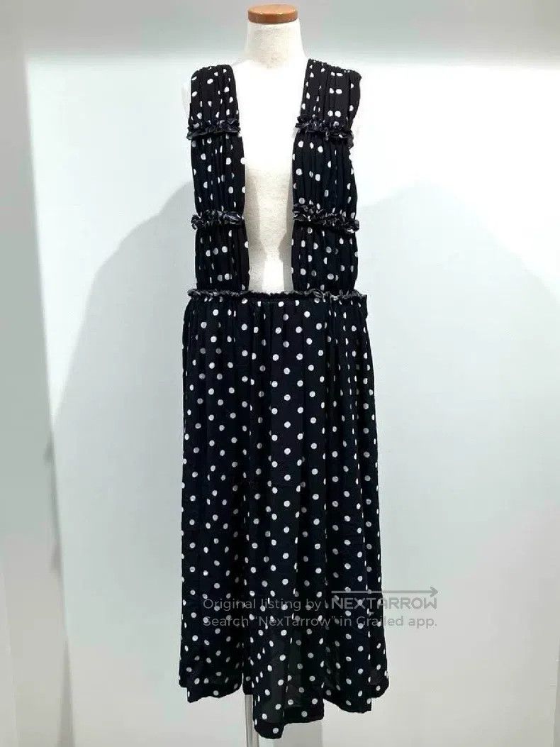 Comme des Garcons Comme des Garcons Ruffled Polka Dot Overalls Dress Size M / US 6-8 / IT 42-44 - 2 Thumbnail