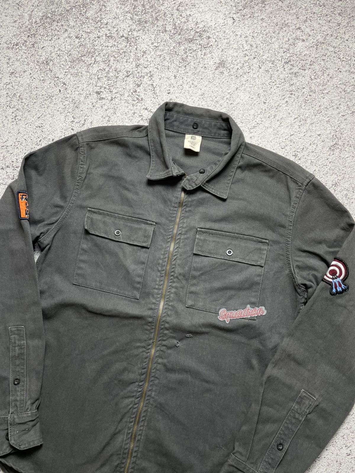 Bench 2000s Bench - Vespa Work Jacket Double Pocket Overshirt Size US L / EU 52-54 / 3 - 2 Thumbnail