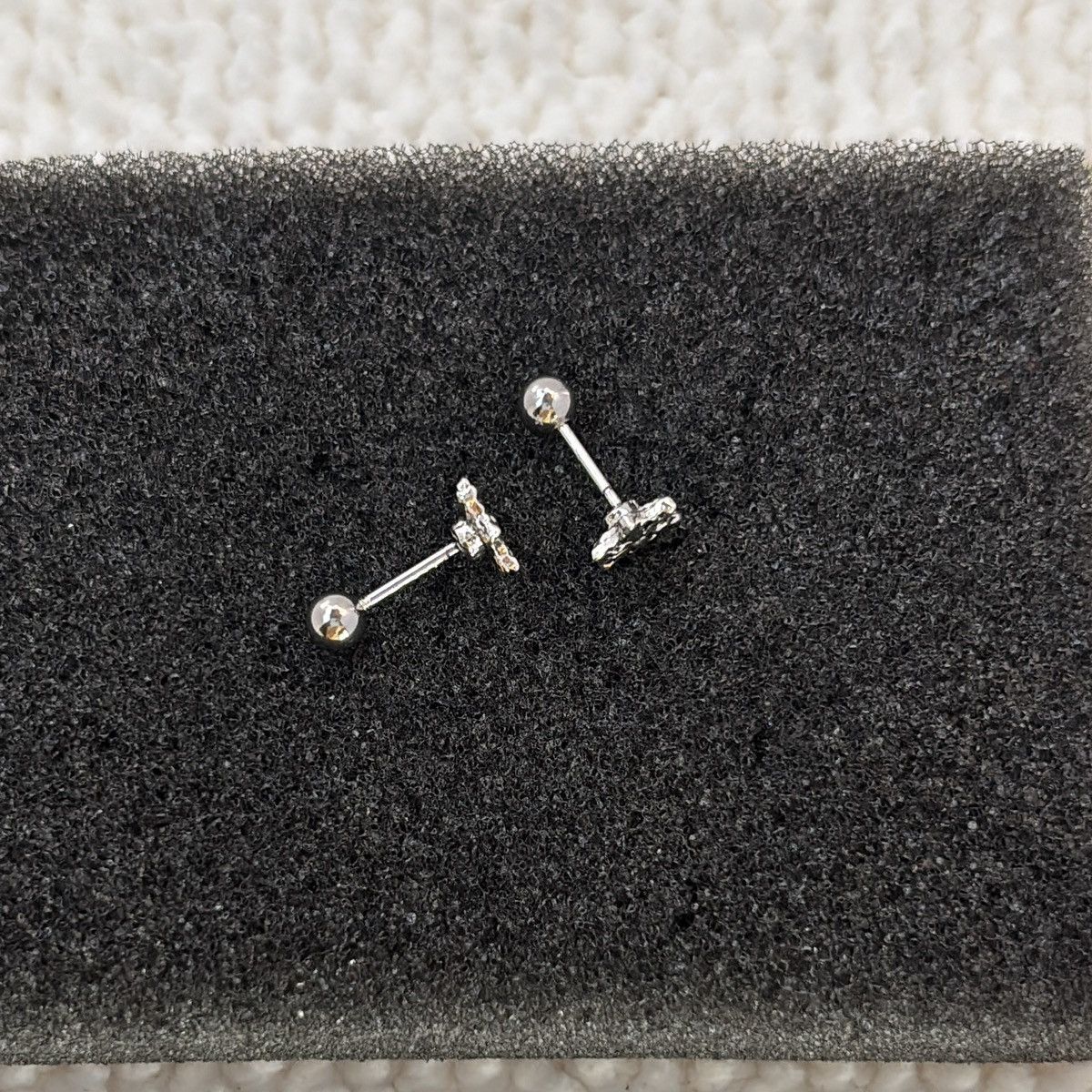 Other 7mm Mini Six-pointed Star Stud Earrings for Men Women Size ONE SIZE - 4 Thumbnail