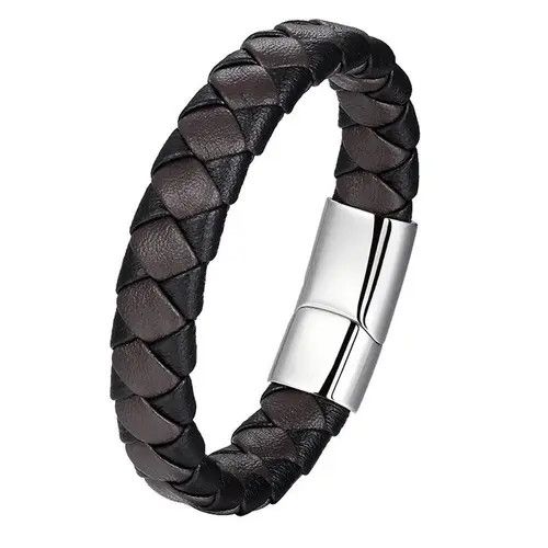 Jewelry Genuine Leather Bracelet Size ONE SIZE - 1 Thumbnail
