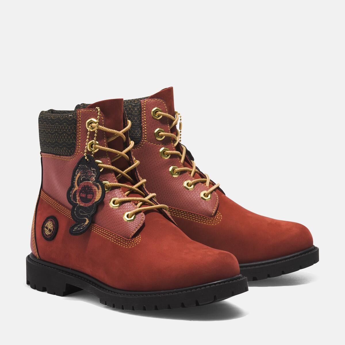 Timberland HERITAGE 6 IN LUNAR NEW YEAR DRAGON Men Size 11.5