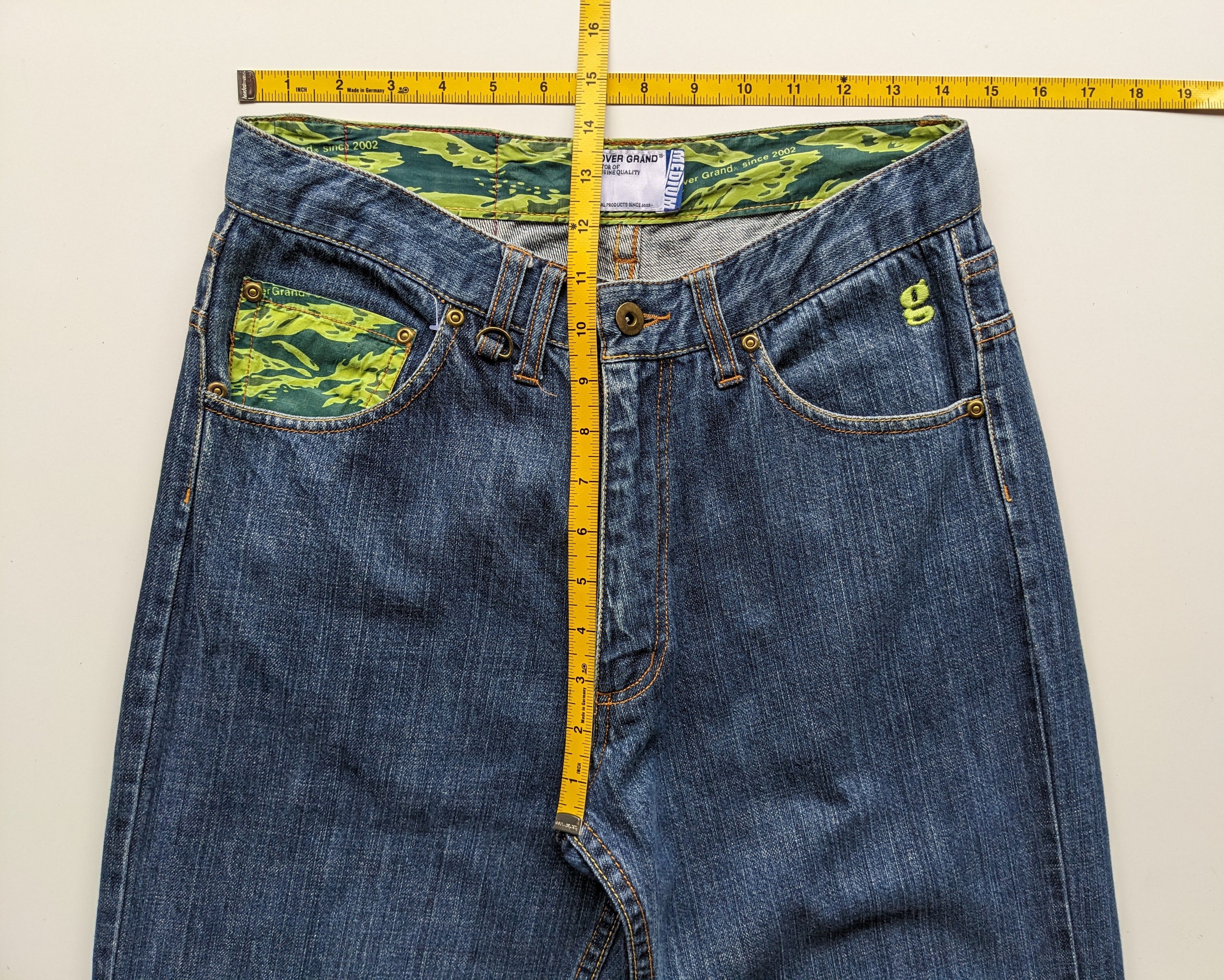 Japanese Brand Japanese brand Groover Grand camo jeans Size US 29 - 8 Thumbnail