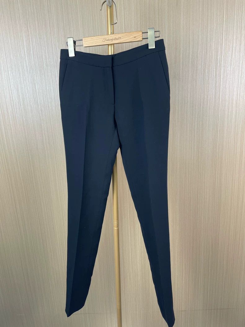 Dior Black Silk Casual Suit Pants