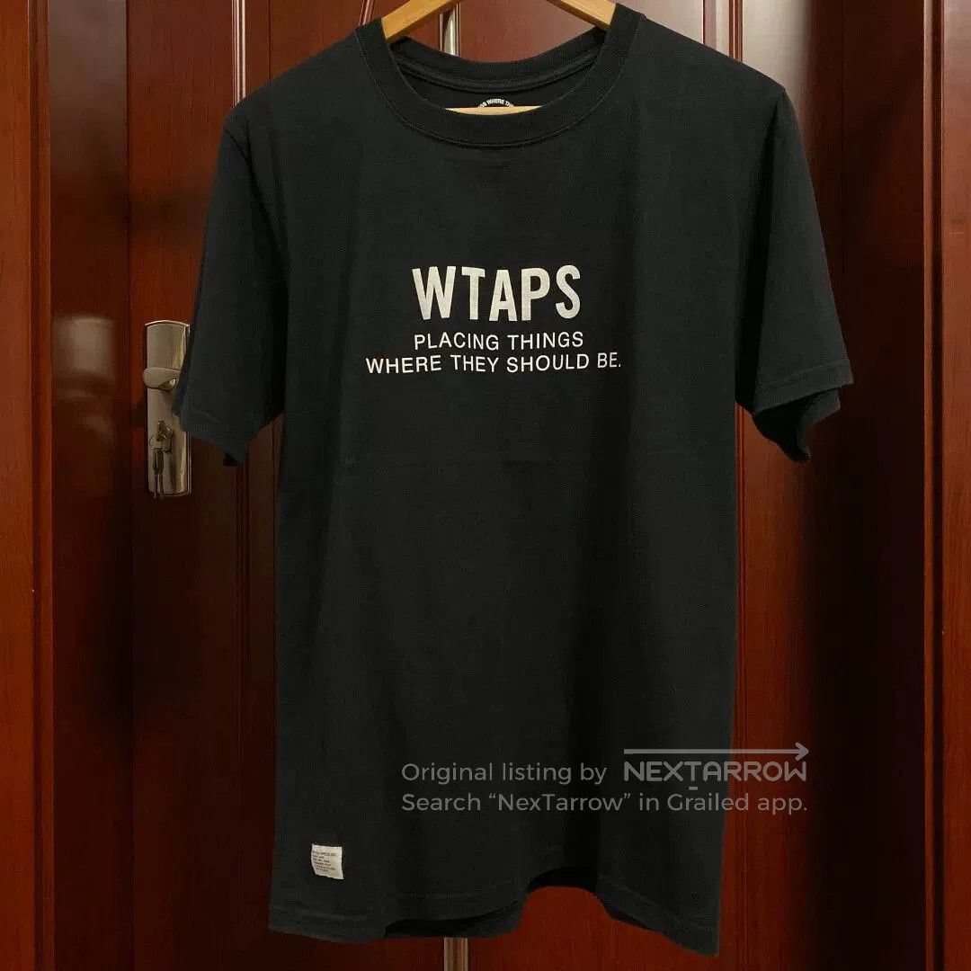 Wtaps Wtaps 14SS Standard Design Logo Short Sleeve Tee. Size US M / EU 48-50 / 2 - 1 Thumbnail