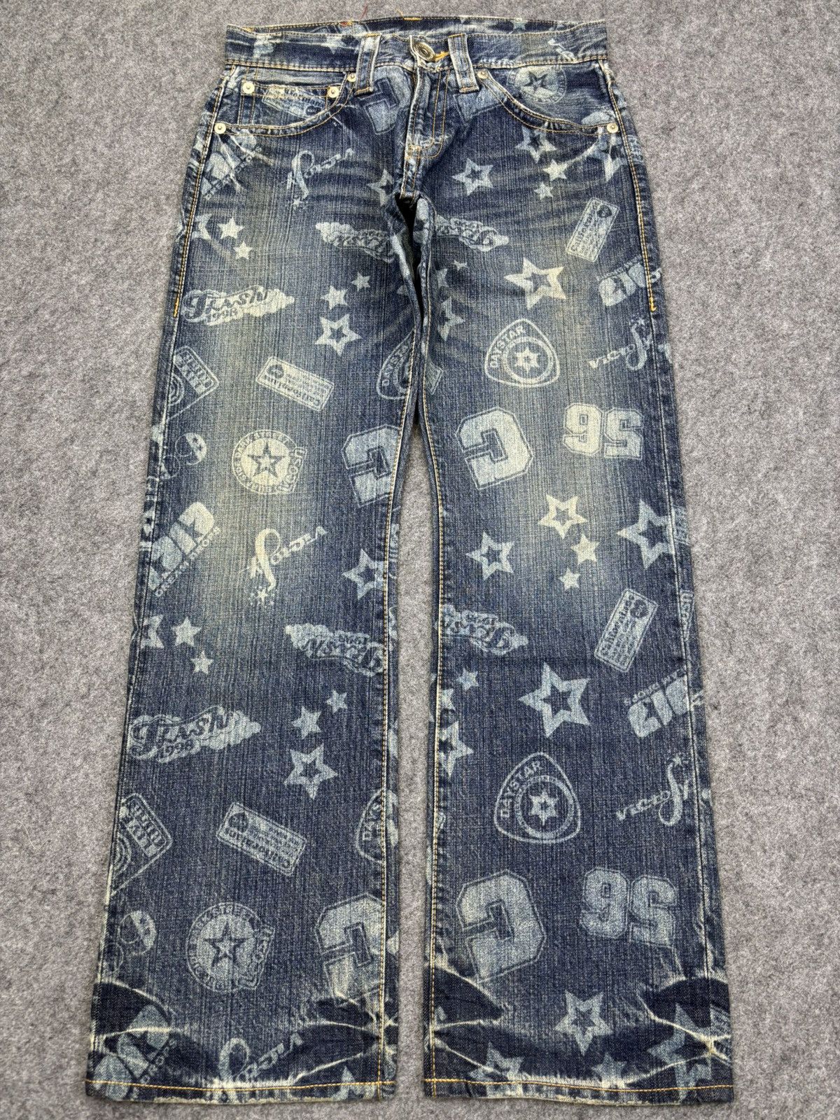 Japanese Brand CO&LU Japan Full Print Denim Hysteric Design Denim F749 Size US 30 / EU 46 - 20 Thumbnail