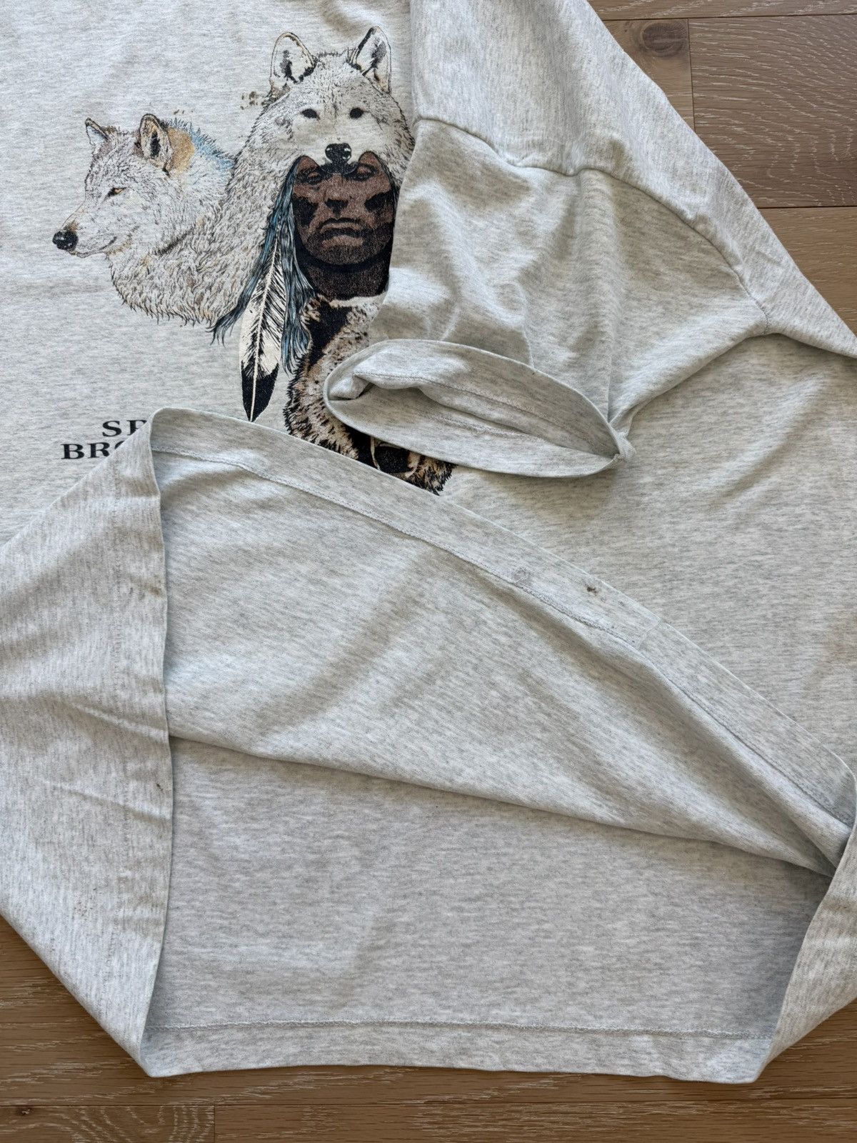 Other Vintage Spirit Brothers Bear Wolf Bobcat Native Shirt Size US XXL / EU 58 / 5 - 3 Thumbnail