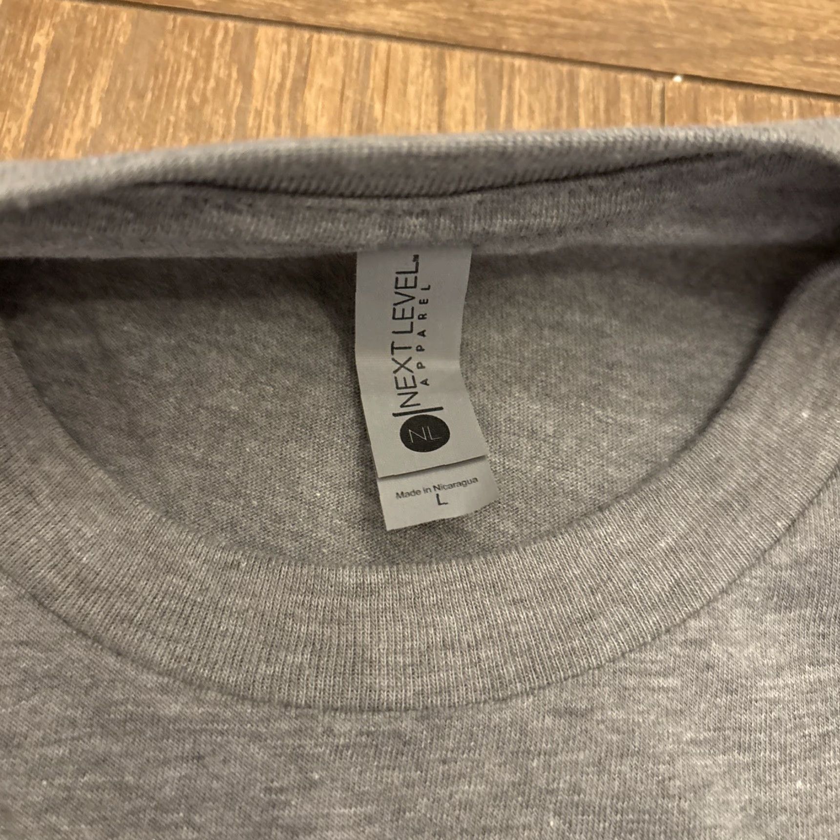 Next Level VINTAGE Lost Nation Brewing Company Beer T-Shirt Adult Large Gray Mosaic IPA Mens Size US L / EU 52-54 / 3 - 3 Thumbnail