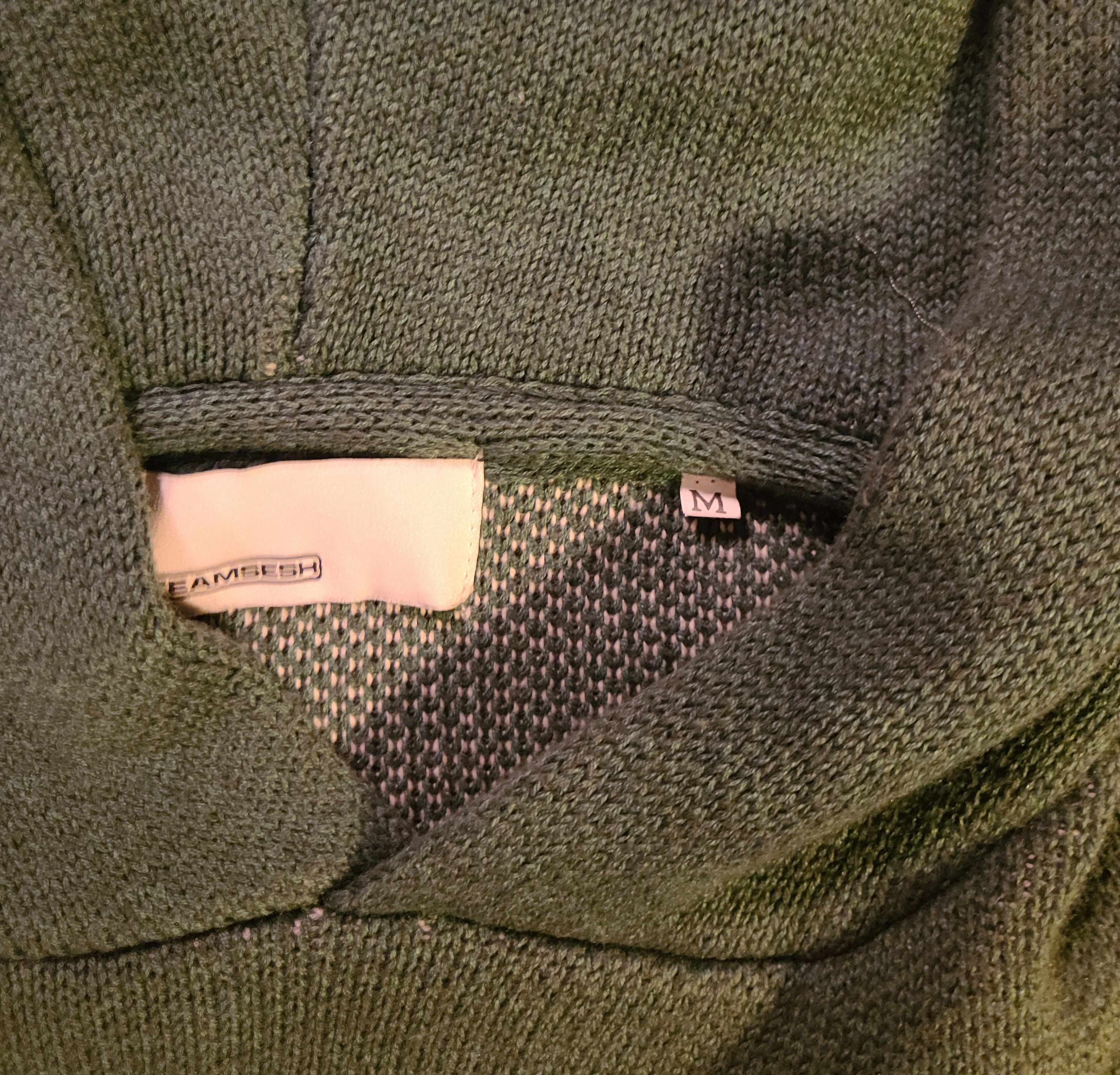 TeamSESH TeamSESH Oversized Knit Skeleton Hoodie (Fits like L) Size US M / EU 48-50 / 2 - 3 Thumbnail