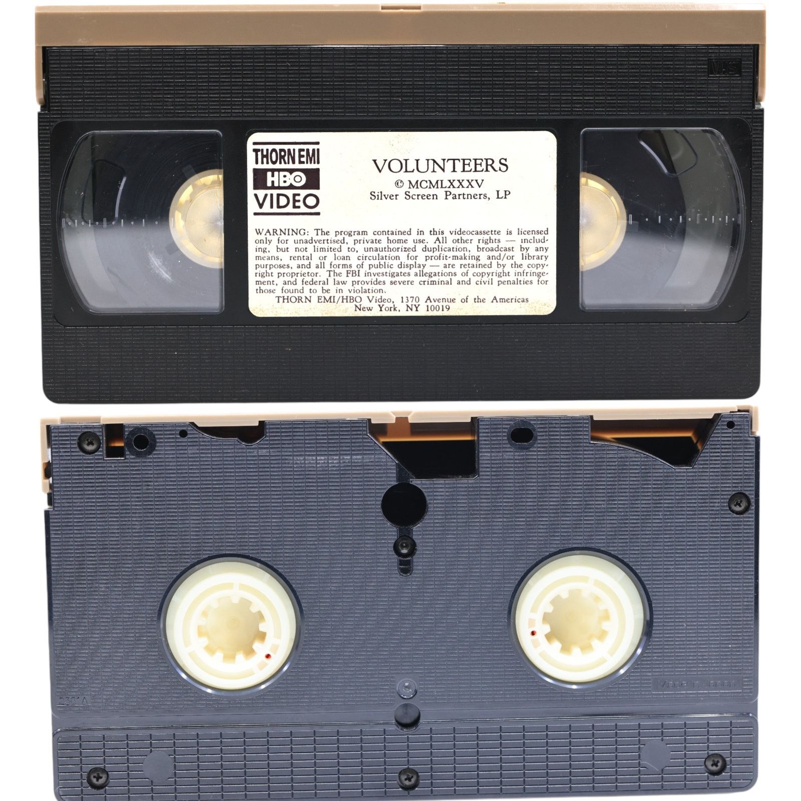 Other Tom Hanks Volunteers 1985 Thorn EMI HBO Movie | VHS Tape Size ONE SIZE - 6 Thumbnail