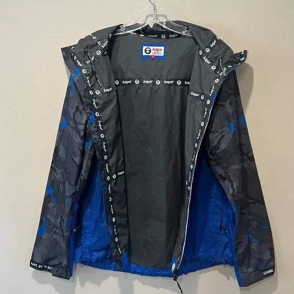 Aape × Bape Aape Camo Windbreaker Hoodie Jacket Size US M / EU 48-50 / 2 - 4 Thumbnail