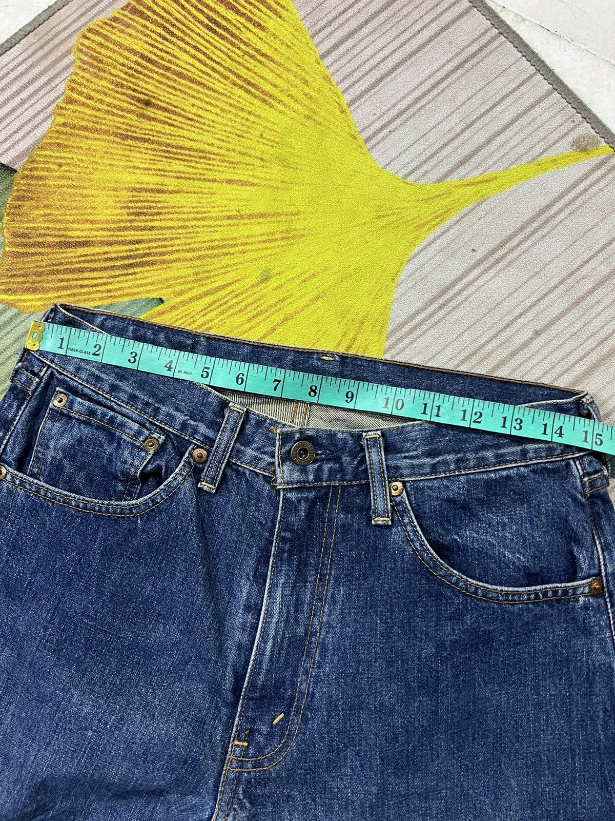 Levi's Vintage Levi’s 504 Selvedge Denim Pants Very Rare Size US 30 / EU 46 - 10 Thumbnail
