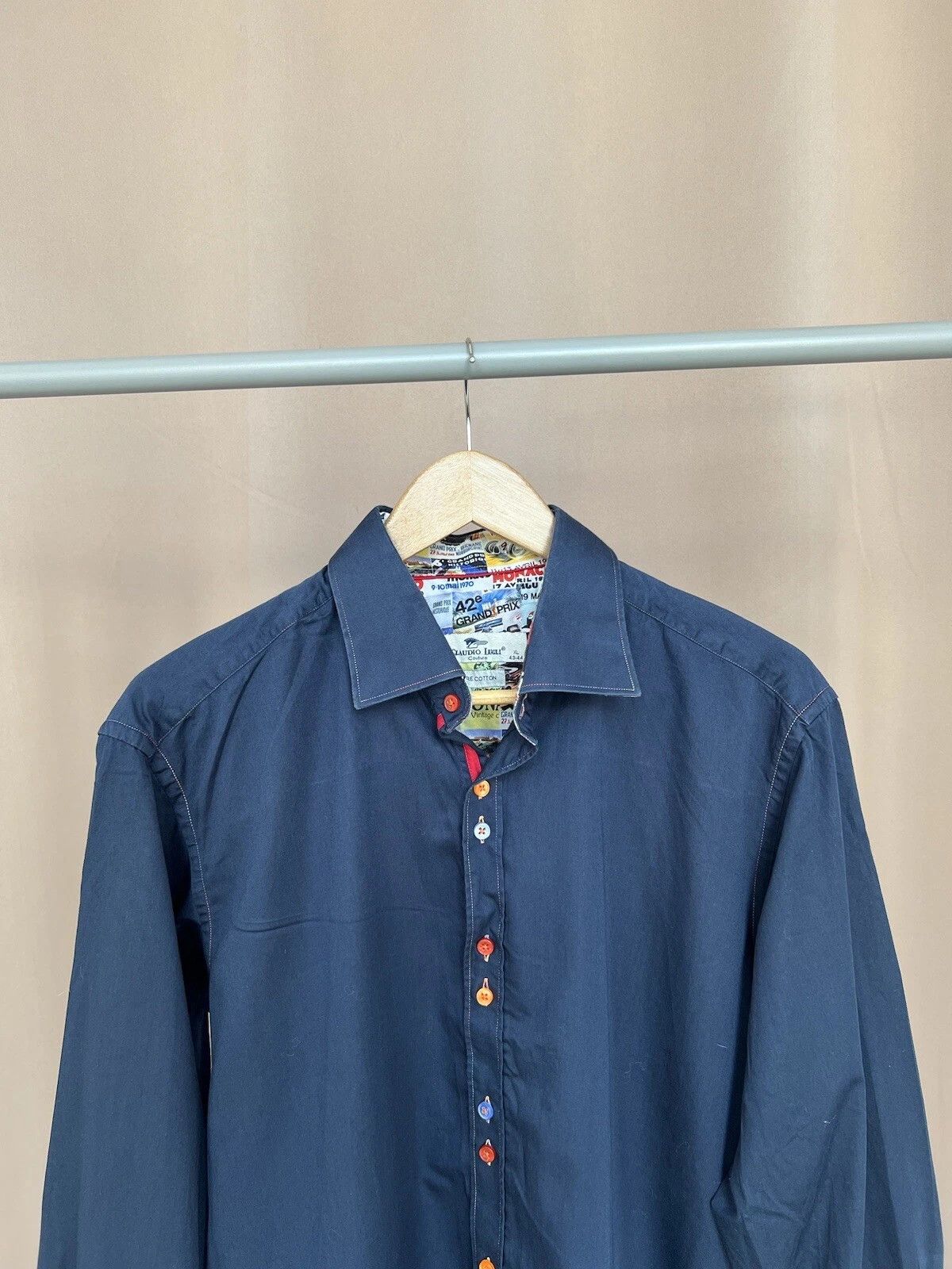 Other Claudio Lugli Car Print Button Down Shirt Men’s Size L/XL Size US XL / EU 56 / 4 - 2 Thumbnail