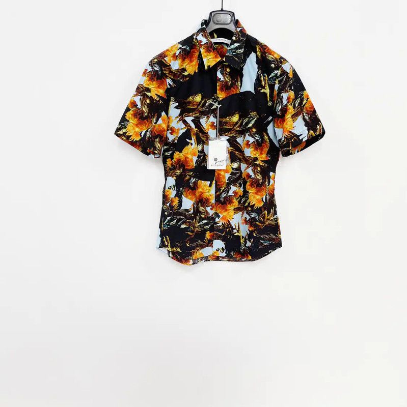 Givenchy Givenchy Multicolor Cotton Short Sleeve Shirt 0089 Size US XS / EU 42 / 0 - 1 Thumbnail