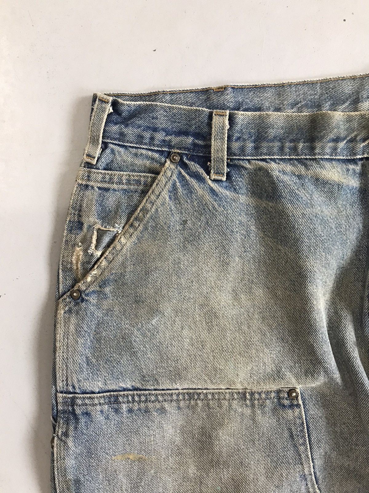 Carhartt Vintage sunfade double knee denim Size US 42 / EU 58 - 5 Thumbnail