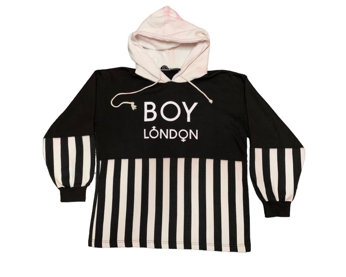 Boy London × Japanese Brand × Vintage Y2K BOY LONDON HOODIE RARE DESIGN Size US M / EU 48-50 / 2 - 1 Thumbnail