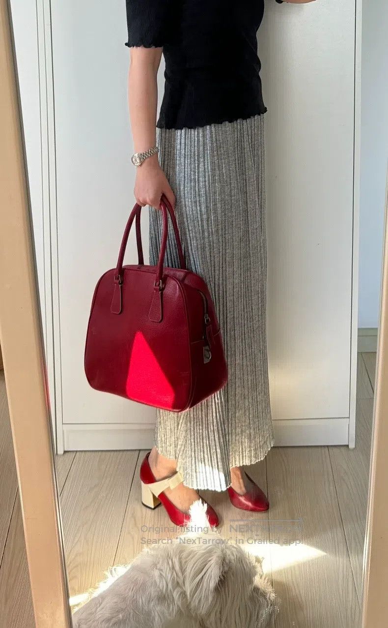 Other Issey Miyake size:5 Woven Texture Midi Skirt Size 22" - 8 Thumbnail