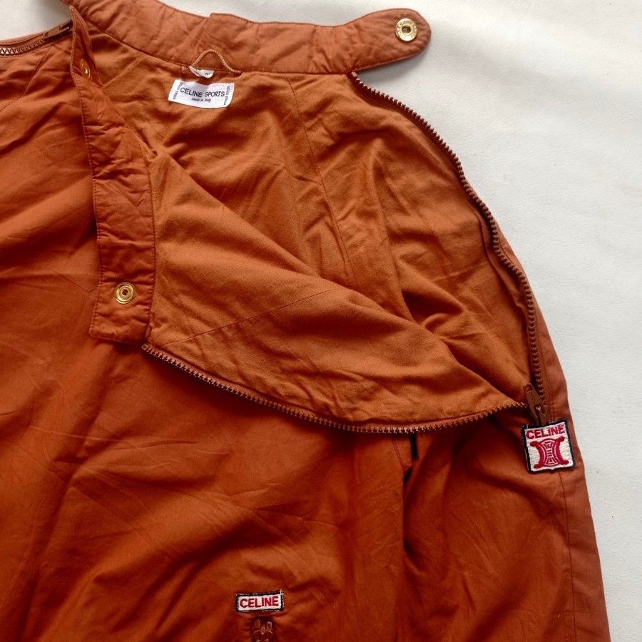 Celine 90s Celine Sports Marque Deposee pullover light jacket Size M / US 6-8 / IT 42-44 - 2 Thumbnail