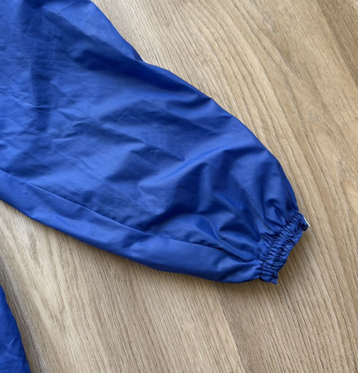 Adidas Vintage 70-80s Adidas Ventex Blue Windbreaker Track Jacket Size US M / EU 48-50 / 2 - 14 Thumbnail