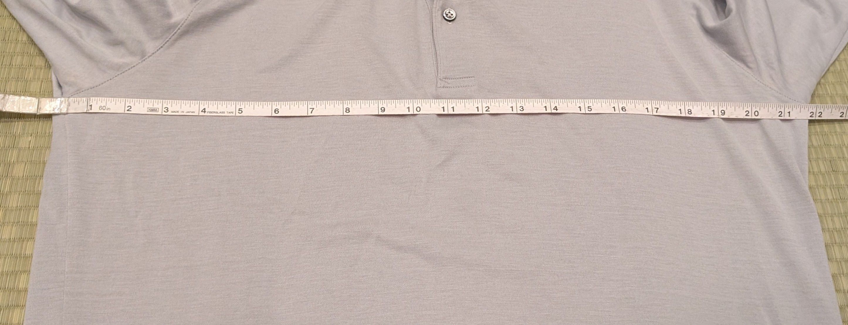 Other Luca Faloni Silk Cotton Long Sleeve Polo Gray Made in Italy Size US L / EU 52-54 / 3 - 5 Thumbnail
