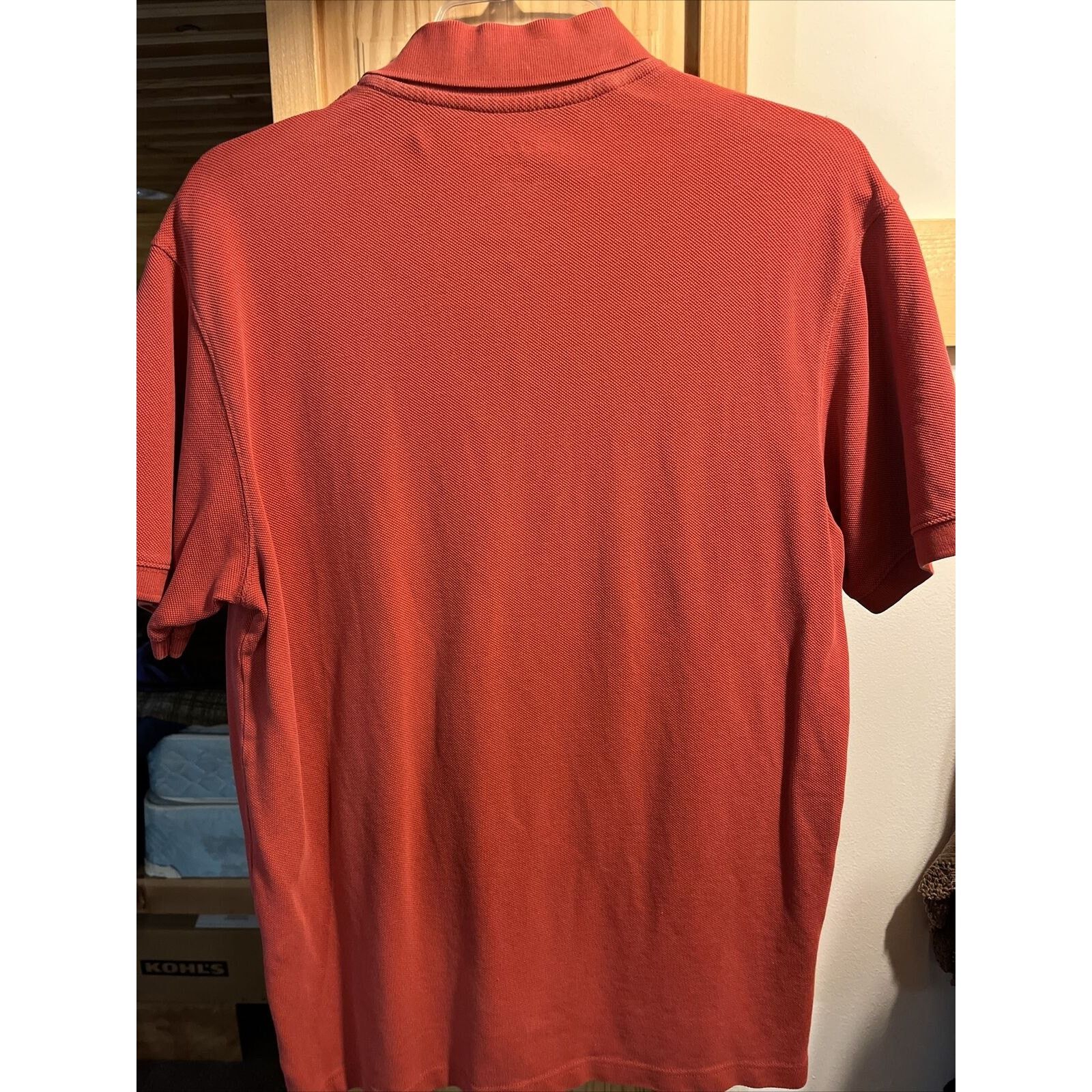 Eddie Bauer Eddie Bauer Mens M Red Button Short Sleeve Cotton Polo Shirt Size US M / EU 48-50 / 2 - 11 Thumbnail