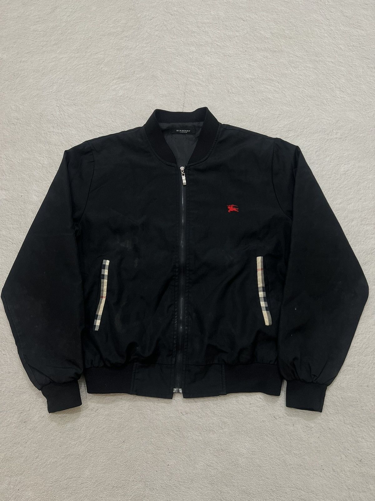 Burberry 2000s Archival Burberry Novacheck Embroidery Small Logo Size US M / EU 48-50 / 2 - 1 Thumbnail