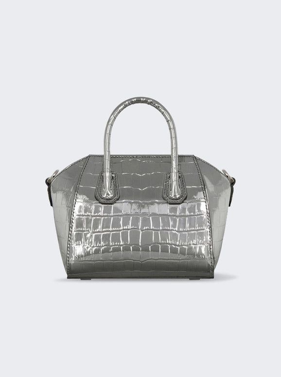 Givenchy o1w1db10825 Size: OS / Antigona Toy Bag in Silver Size ONE SIZE - 5 Thumbnail