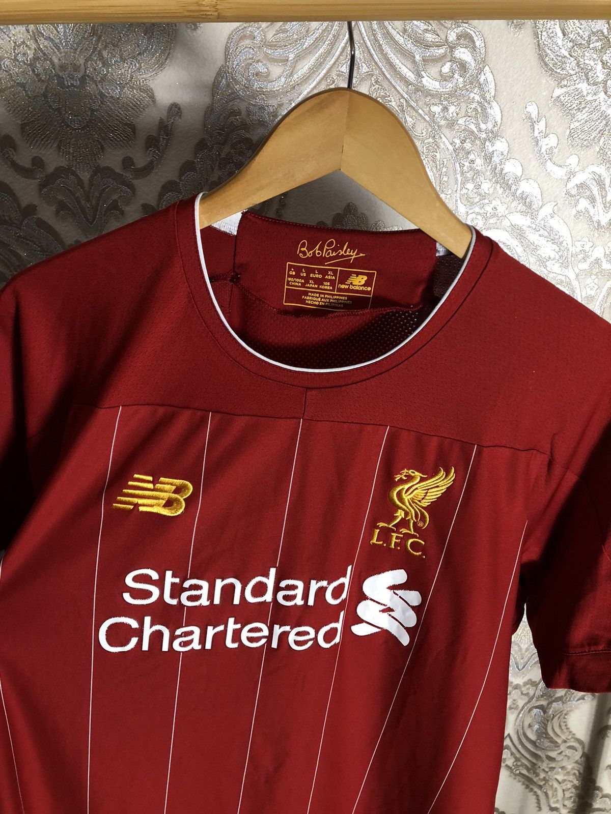 New Balance VINTAGE NEW BALANCE FC LIVERPOOL ENGLAND SOCCER JERSEY Y2K Size US L / EU 52-54 / 3 - 3 Thumbnail