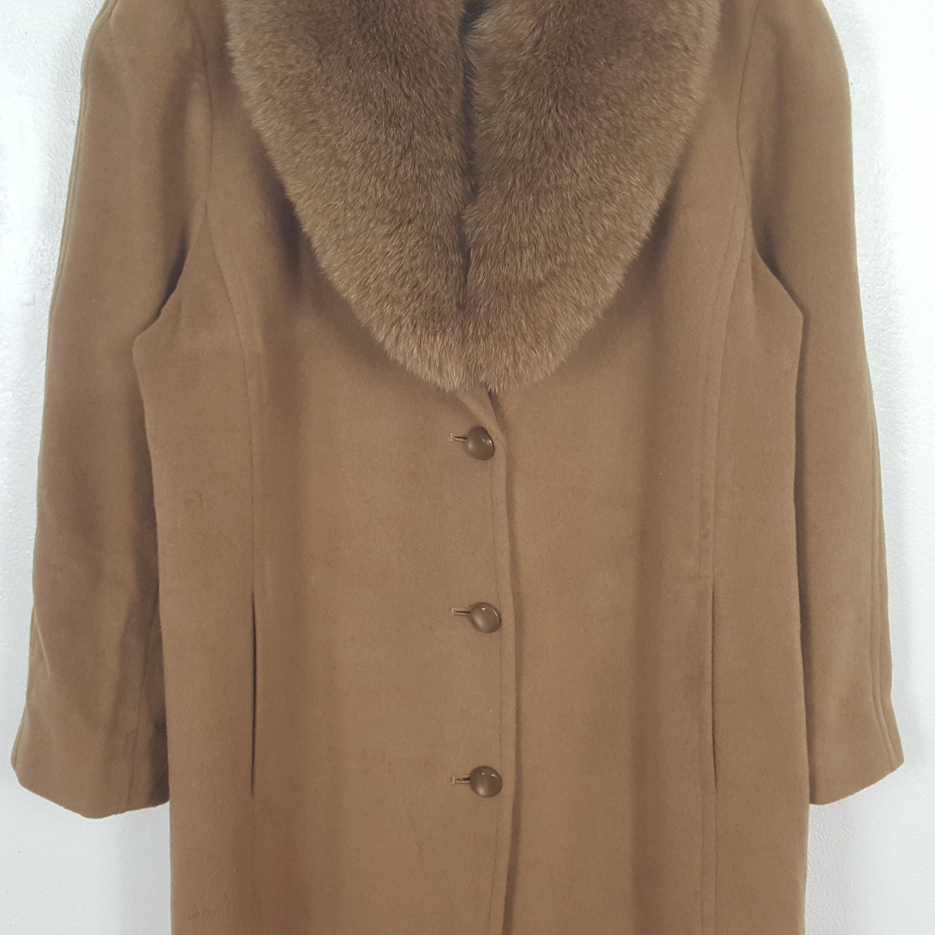 Vintage Vintage Dormeuil Paris Casual Long Winter Jacket C306N4 Size US L / EU 52-54 / 3 - 2 Thumbnail