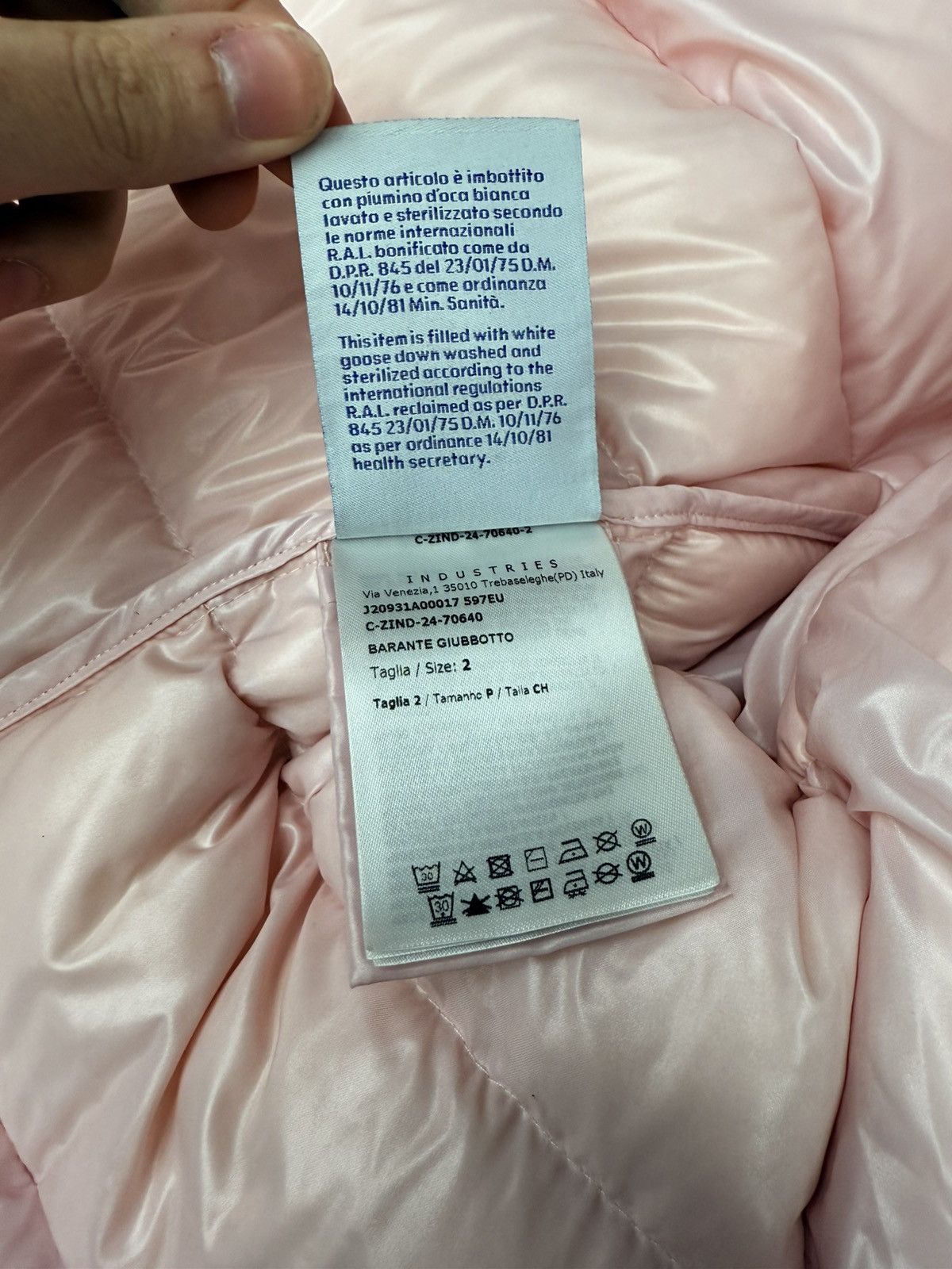 Moncler Moncler Barante shiny light pink puffer jacket Size M / US 6-8 / IT 42-44 - 15 Thumbnail