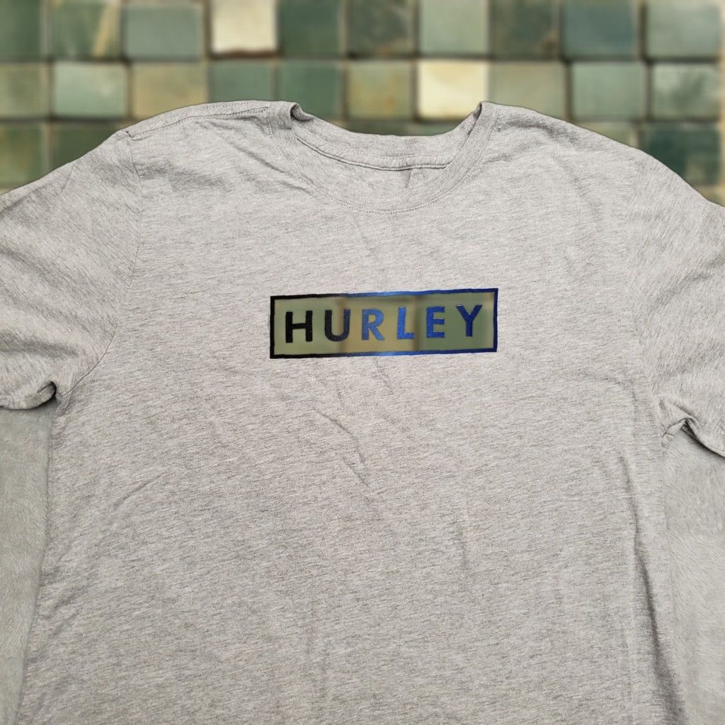 Hurley Hurley Shirt Mens S Gray Short Crewneck Surf Outdoors Sports Casual Logo Size US S / EU 44-46 / 1 - 1 Thumbnail