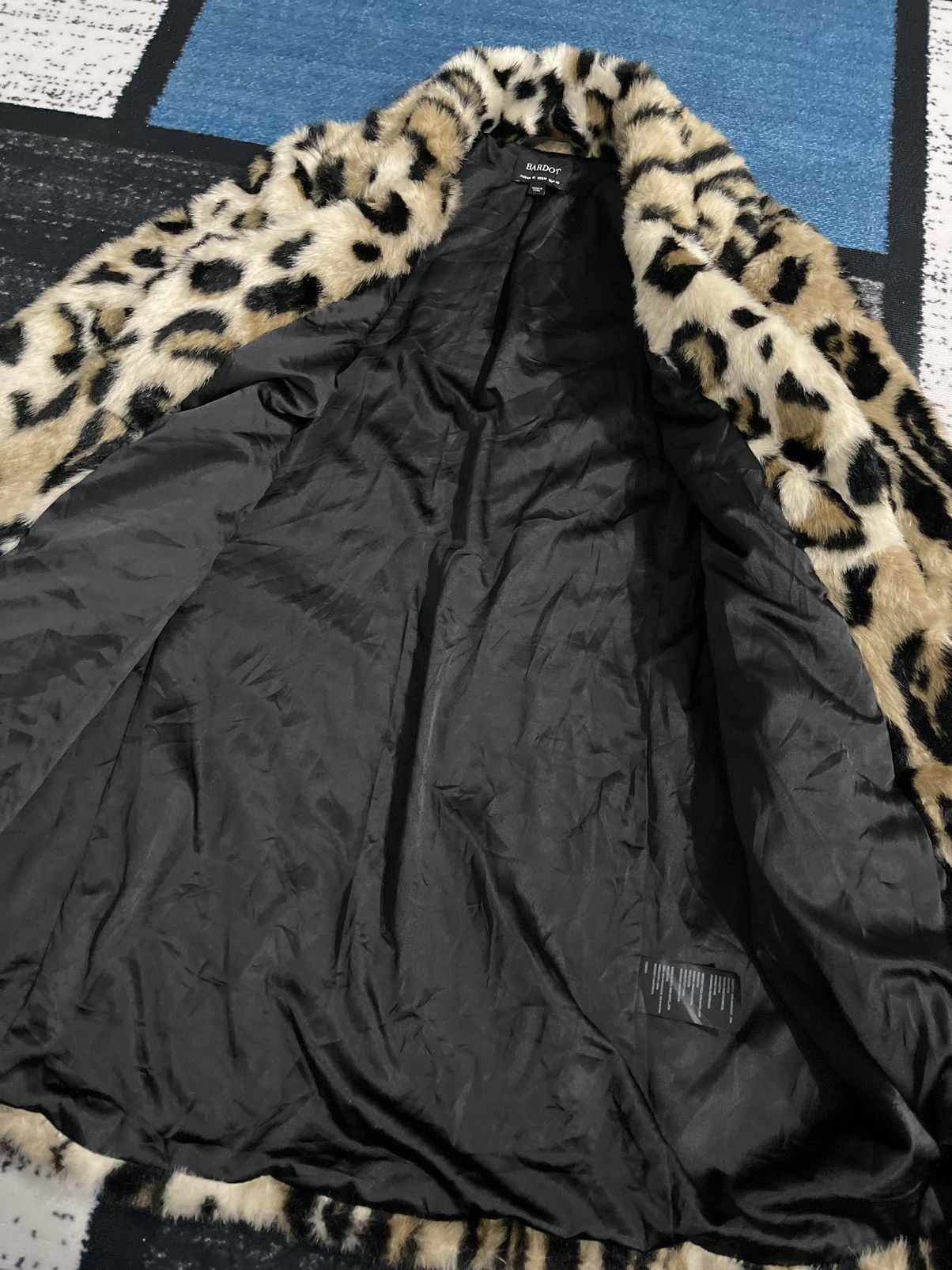 Japanese Brand VINTAGE BARDOT LEOPARD PRINT AUSTRALIAN DESIGN COAT Size M / US 6-8 / IT 42-44 - 16 Thumbnail
