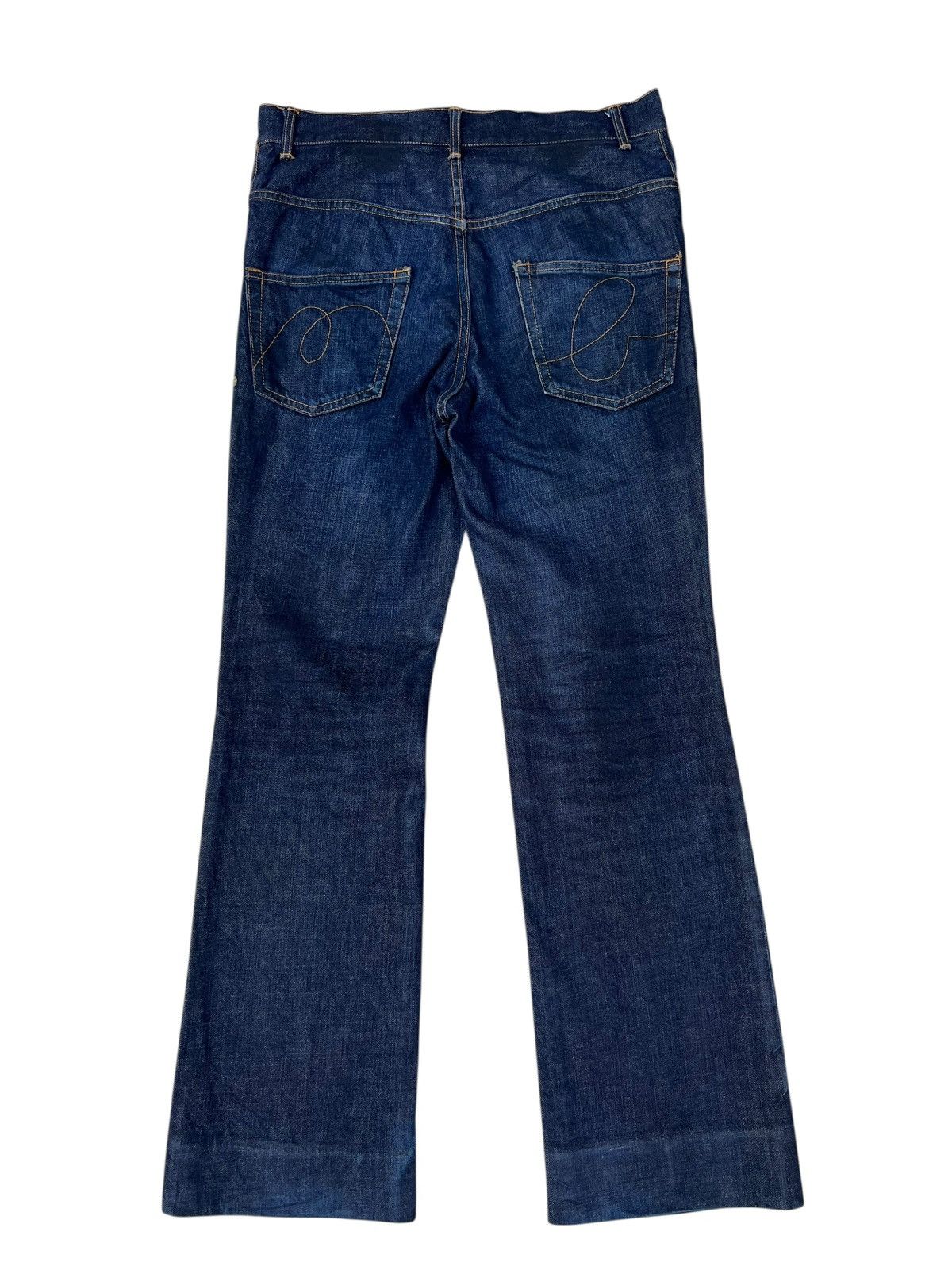 mercibeaucoup Mercibeaucoup Japan Waxed Denim Bootcut Jeans Flare Size US 30 / EU 46 - 16 Thumbnail