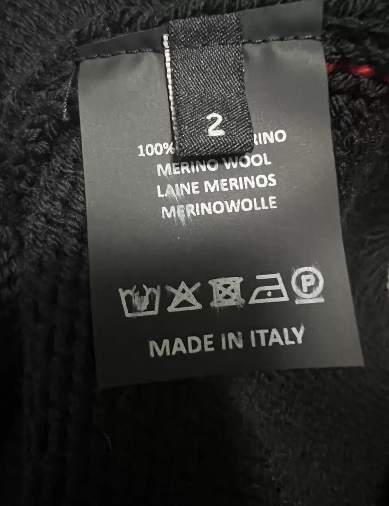 Raf Simons Raf Simons black silhouette sweater 2412-Nextarrow Size US M / EU 48-50 / 2 - 4 Thumbnail