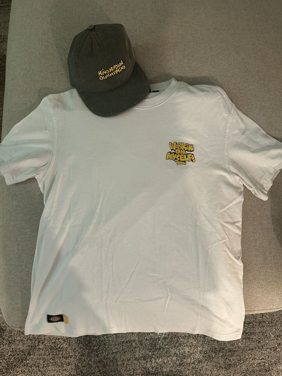 Dickies × Sneakersnstuff Dixies x SNS T-Shirt & Hat ‘Mind My Own’ Size ONE SIZE - 9 Thumbnail