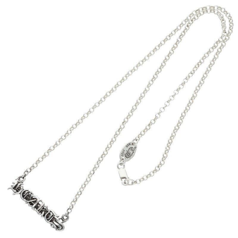 Chrome Hearts Chrome Hearts Silver Roll Chain Hearts Necklace Size ONE SIZE - 2 Thumbnail