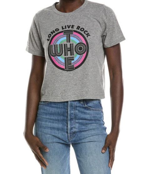 Chaser Brand Chaser The Who Long Live Rock Tee Streaky Grey ( M ) Size M / US 6-8 / IT 42-44 - 1 Thumbnail