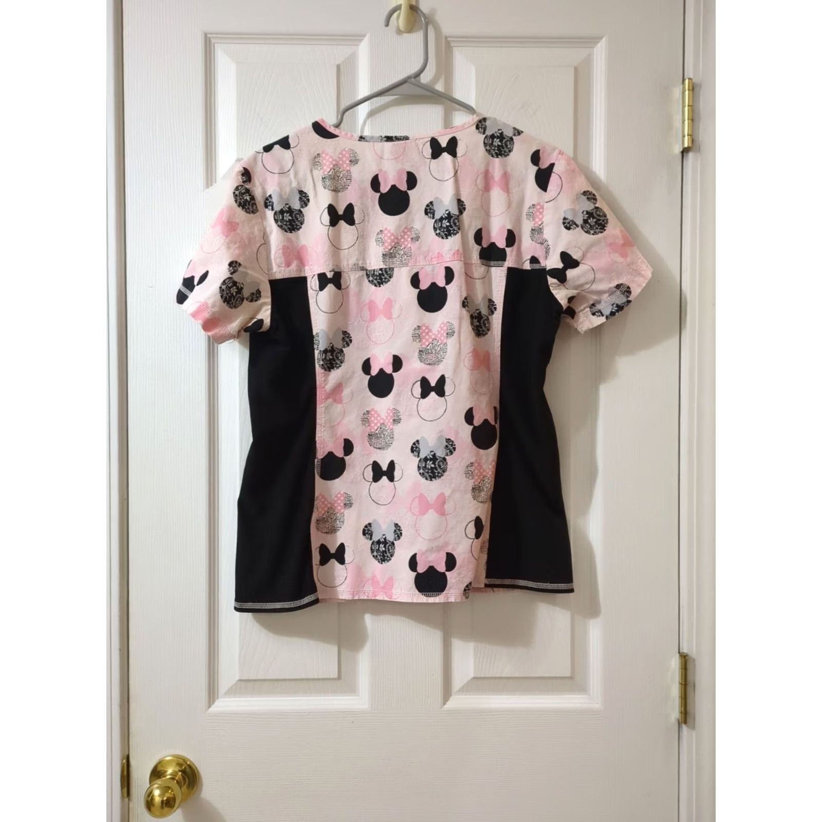 Disney Disney Minnie Mouse Women's Medical Nurse Scrubs Top Uniform V-Neck Medium Size M / US 6-8 / IT 42-44 - 6 Thumbnail